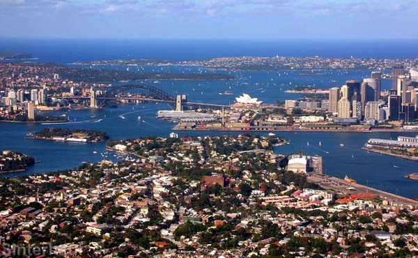 Sydney von oben