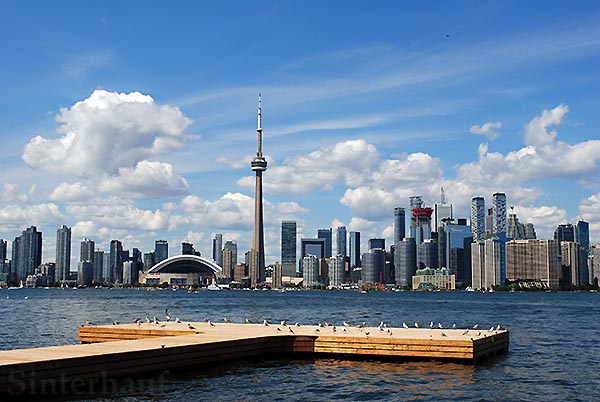 Toronto von Toronto Islands aus 