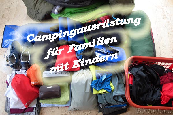 Packliste: Camping mit dem Auto