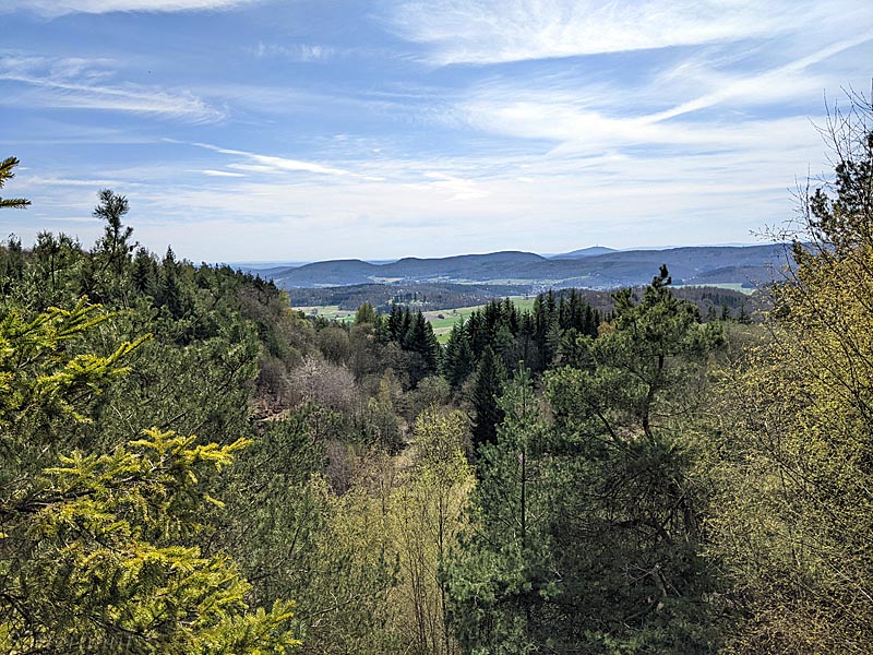 Blick vom Daubhaus Berg