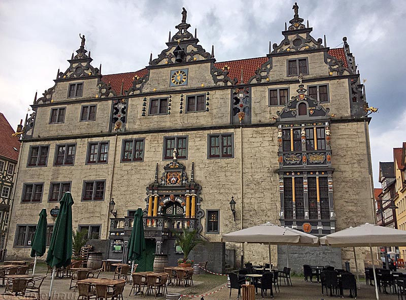 Das Rathaus von Hann. Münden