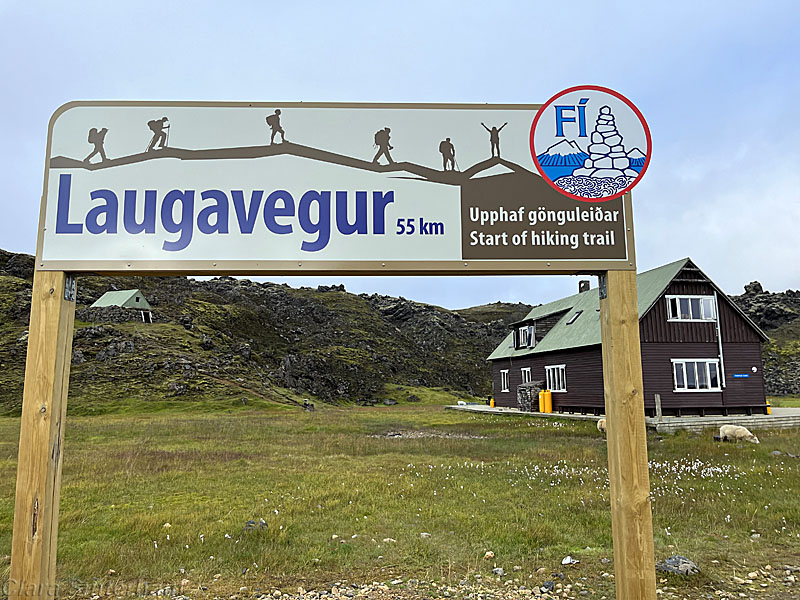 Der Startpunkt des Laugavegur