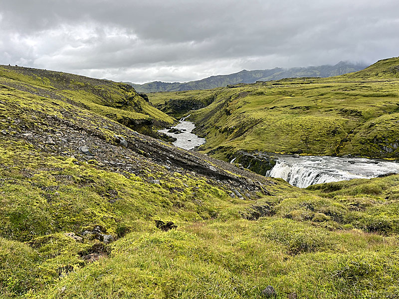 Wasserfall auf Island